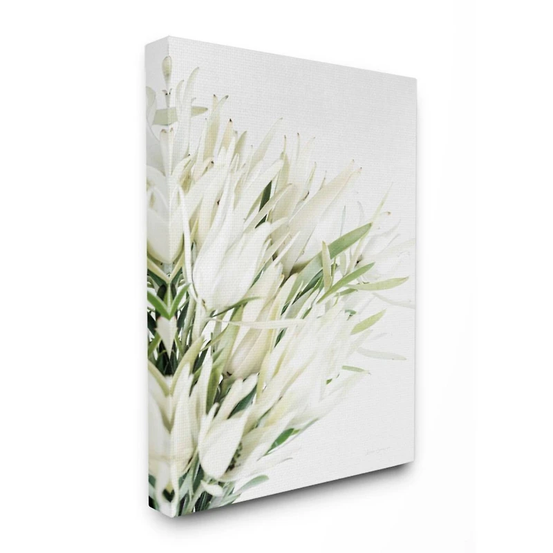 Stupell Industries White & Green Bright Natural Flower Photograph Wall Accent