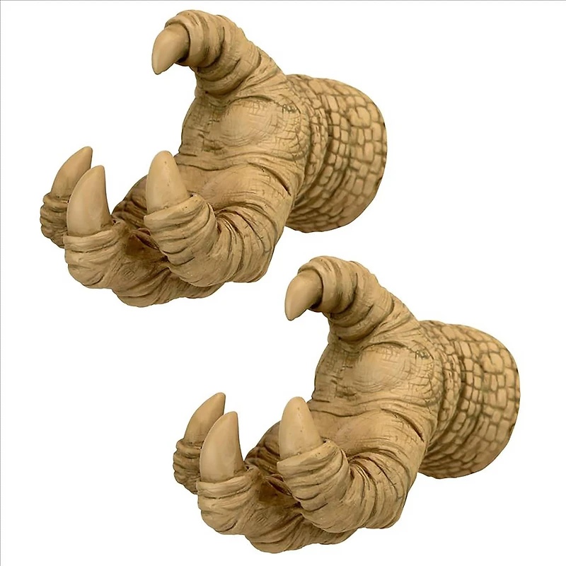 Design Toscano Talons of the Dunheviel Dragon Wall Sculptures, 2ct.