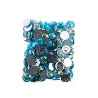 John Bead 16mm AB Acrylic Round Flat Back Rhinestones