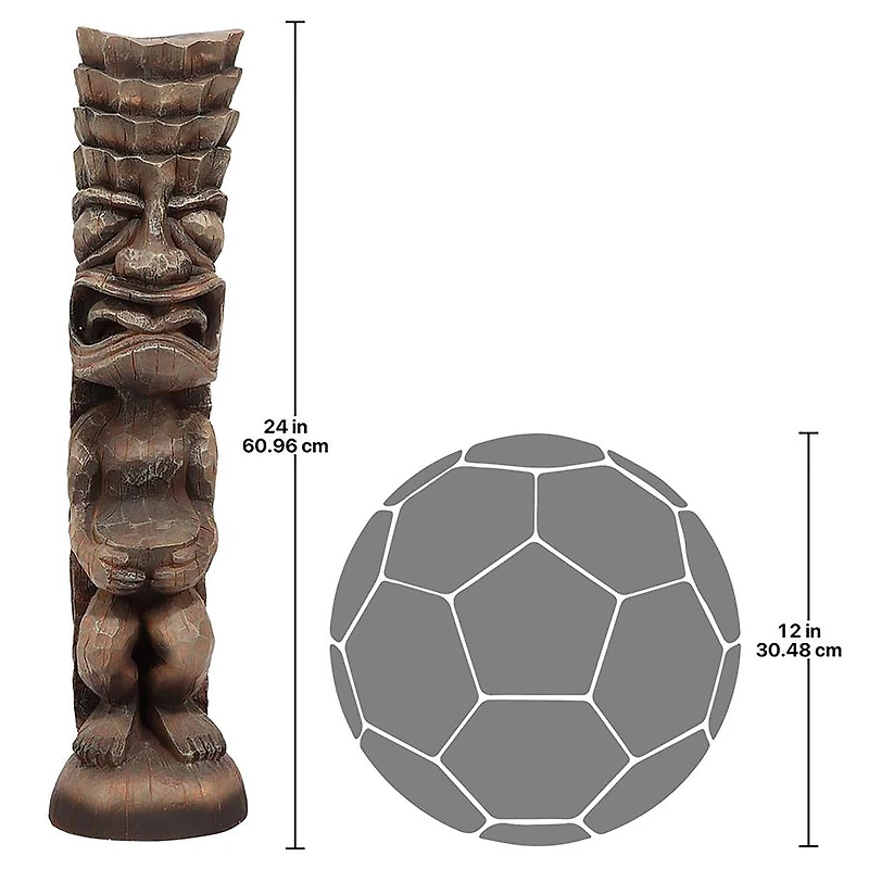 Design Toscano® 24" The God of the Luau Tiki Gods Statue