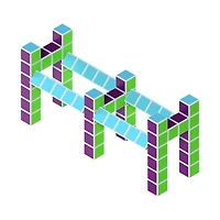 Magicube Free Building: 64 Pcs