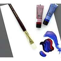 Connoisseur® Pure Synthetic Bristle Long Handle Bright Brush