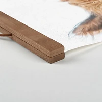 Llama Friends 16" x 20" Teak Hanging Canvas