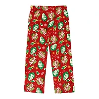 Elf™ OMG! Santa! Red Adult Fleece Pajama Sleep Pants