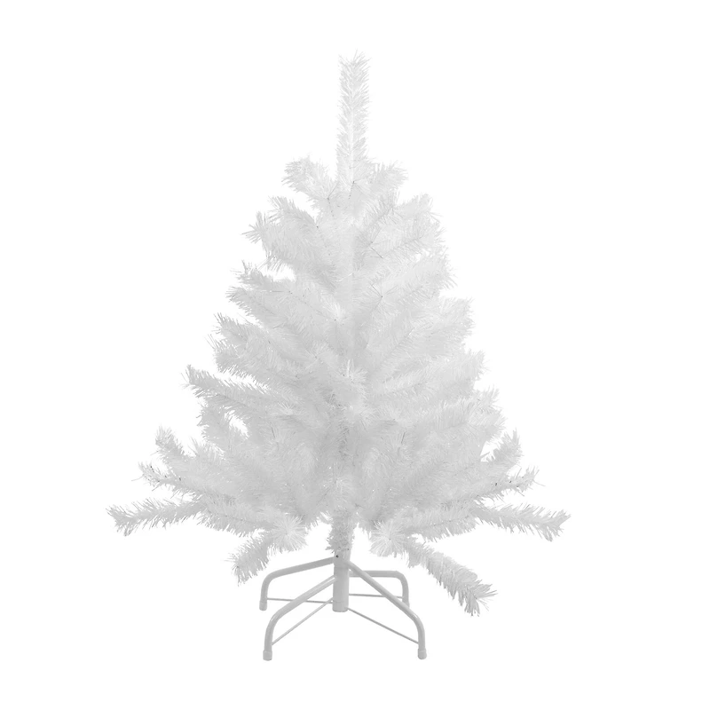 3ft. Unlit Icy Iridescent White Spruce Artificial Christmas Tree