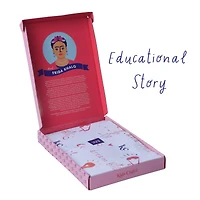 Kids Crafts Create Like Frida Self-Portrait Mirror Painting Kit