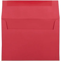 JAM Paper A7 Red Invitation Envelopes