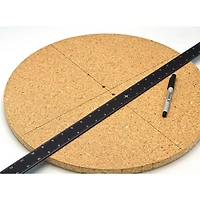 Dritz Home 36" Matte Black Anodized Aluminum Straight Edge