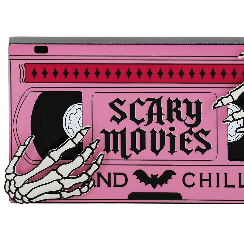 8" Scary Movies & Chill Block Tabletop Décor by Ashland®