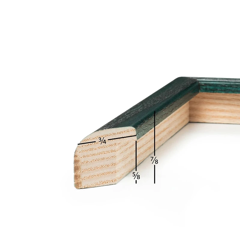 Frame USA Economy Dark Green Single Image Picture Frame