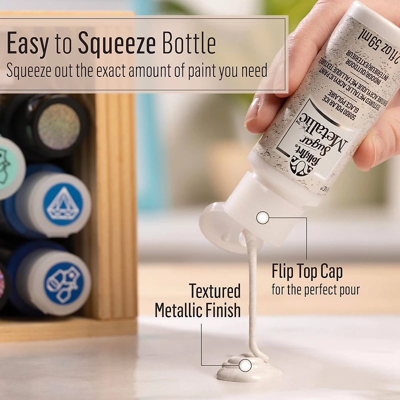 FolkArt® Sugar Metallic™ Acrylic Paint