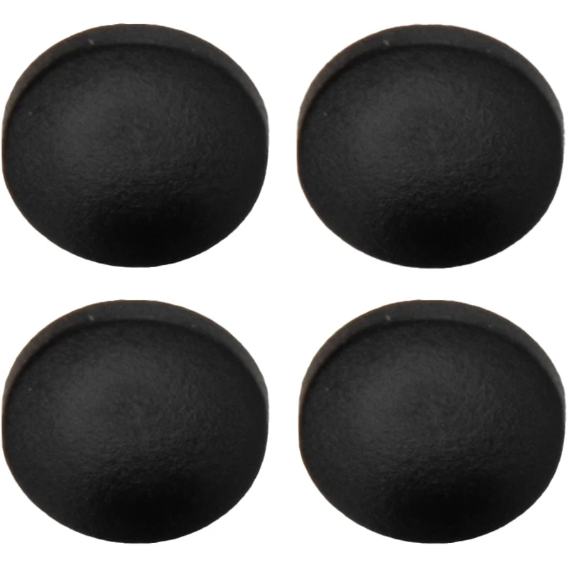 LaMode 1/2" Matte Black Shank Buttons, 4ct.