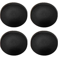 LaMode 1/2" Matte Black Shank Buttons, 4ct.
