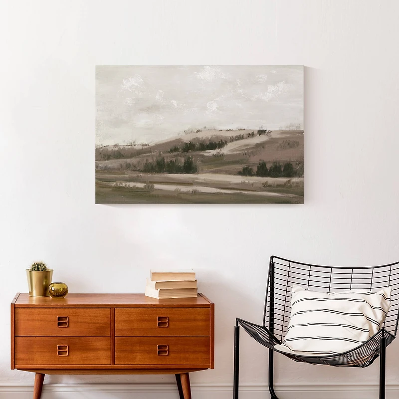 Warm Landscape 30" x 20" Canvas Wall Art