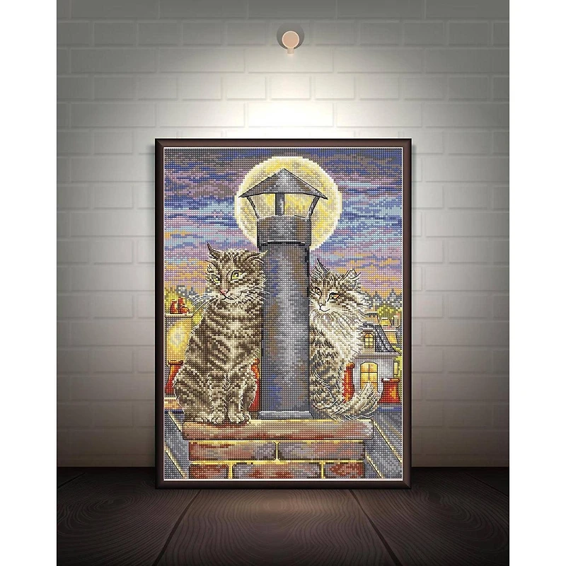 LetiStitch Romance Counted Cross Stitch Kit