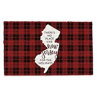 New Jersey for the Holidays Doormat