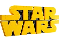 LEGO® Star Wars™ Brick-Built Star Wars Logo Sign 75407