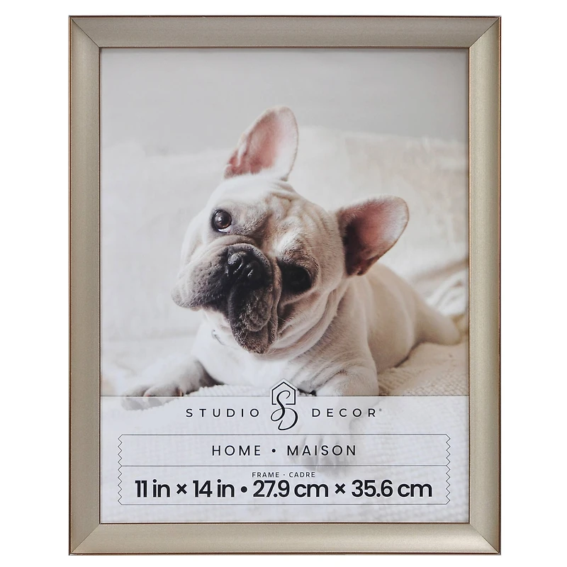 Home 11" x 14" Champagne Thin Wall Frame by Studio Décor®