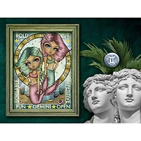 Diamond Dotz® Intermediate Gemini Diamond Painting Kit