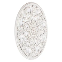 Habitat Bastia White Round Medallion