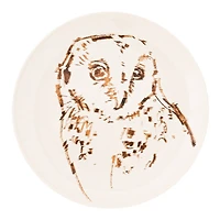 Hello Honey® 10.5" Animal & Flower Stoneware Dinner Plate Set