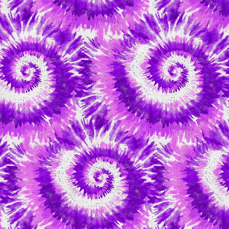 Fabric Editions Purple Tie Dye Cotton Fabric