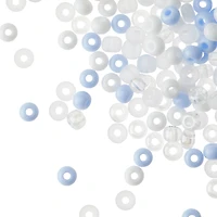 12 Pack: John Bead Glacier Czech Glass Seed Beads, 6/0