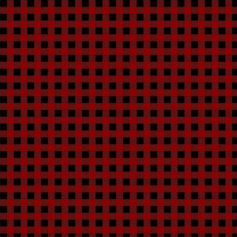 12 Pack: Red & Black Buffalo Check Bandana by Make Market®