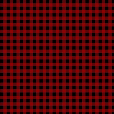 12 Pack: Red & Black Buffalo Check Bandana by Make Market®