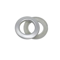 Dritz® Home Brushed Silver 1" Curtain Grommets, 8ct.