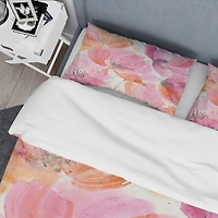 Designart 'Shabby Flower III' Shabby Bedding Set