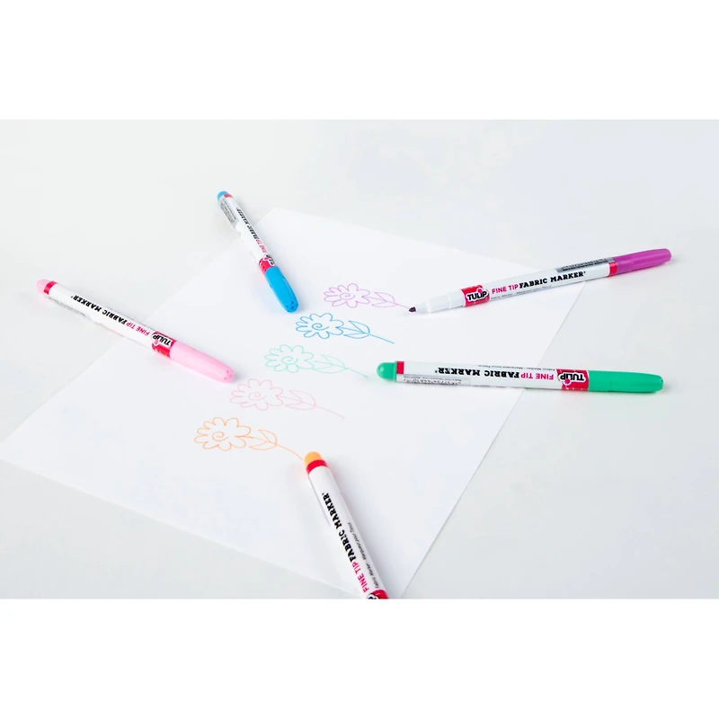 12 Pack: Tulip® Fine Tip Fabric Marker®