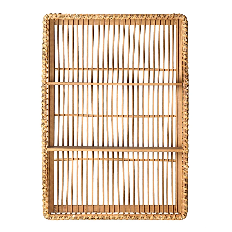 American Art Decor Bay Breeze Bamboo Shelf - 19.7" x 27.6"