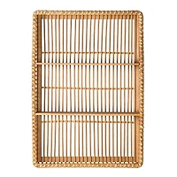 American Art Decor Bay Breeze Bamboo Shelf - 19.7" x 27.6"