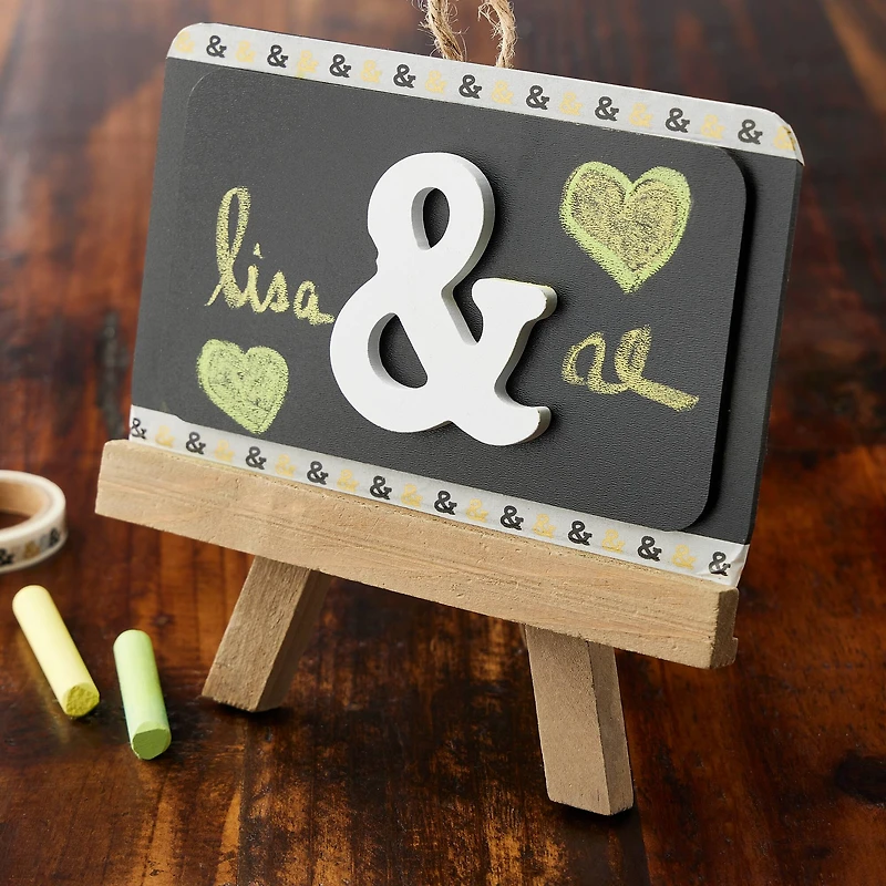 6.6" Chalkboard with Easel by Make Market®