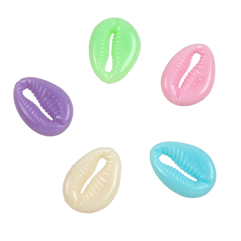 Pastel Assorted Faux Shell Beads by Creatology™