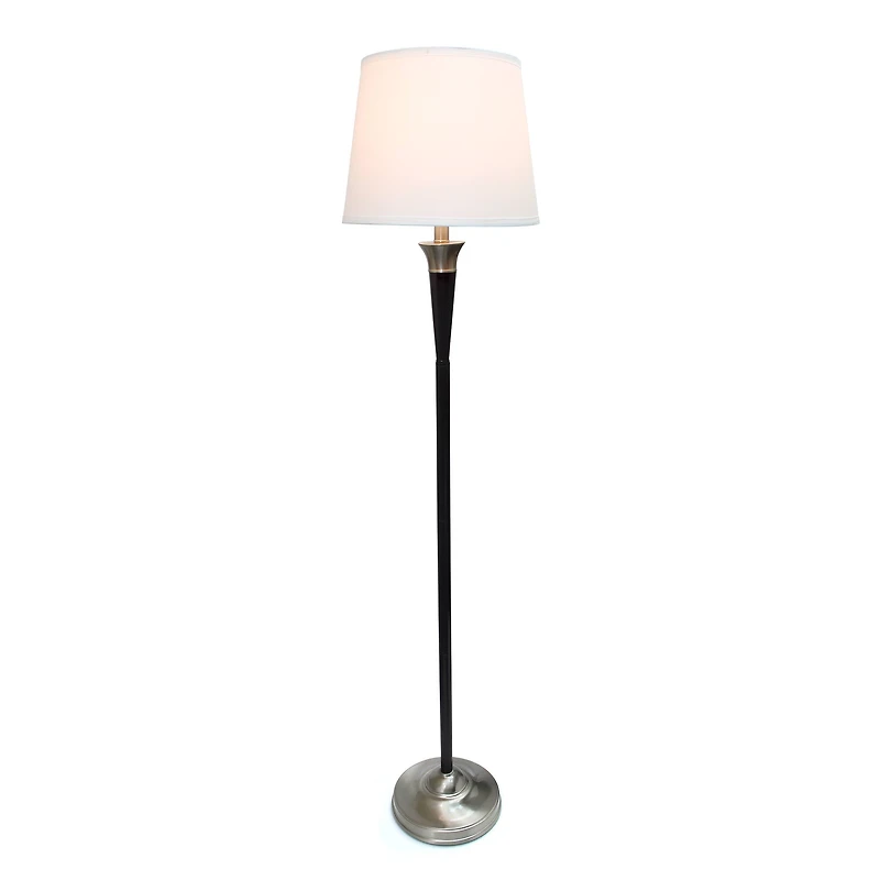 Lalia Home Malbec Black and Nickel Lamp Set