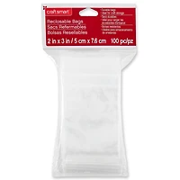 12 Packs: 100 ct. (1200 total) Recloseable Bags by Craft Smart