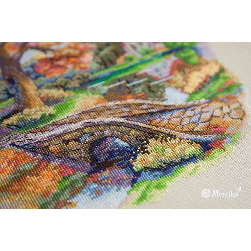 Merejka Autumn Landscape Counted Cross Stitch Kit