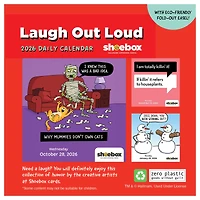 2026 Shoebox Daily Desktop Calendar