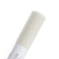 Cream Laminated Burlap Fabric Roll by Loops & Threads® 