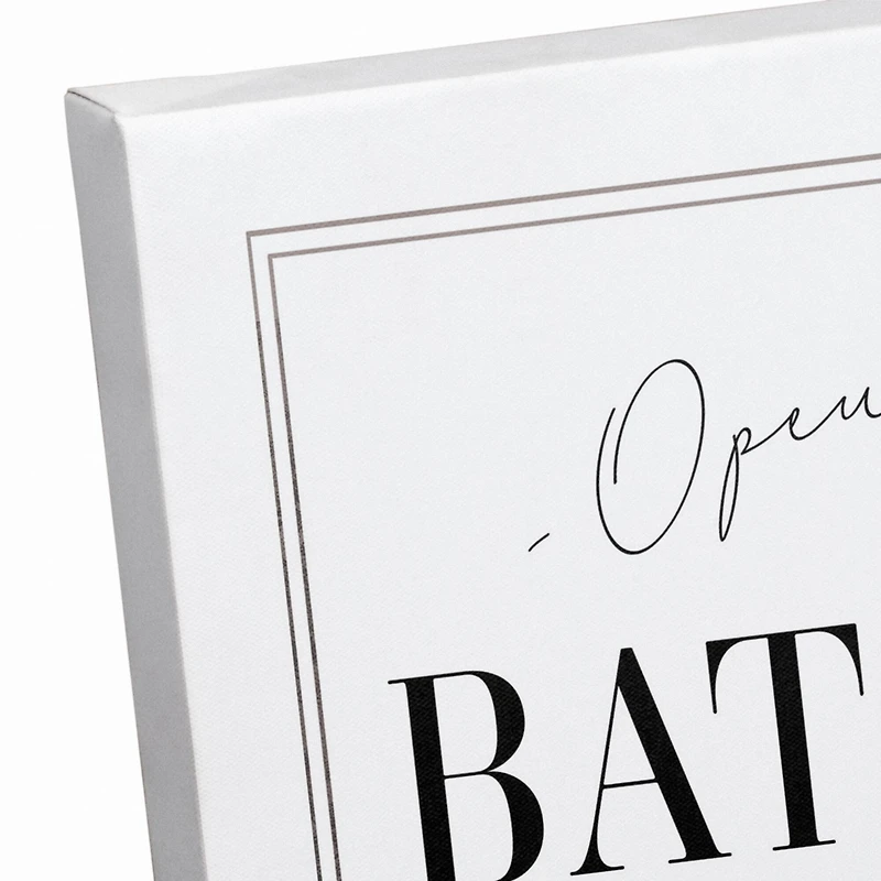 Seat Yourself 14" x 11" Canvas Wall Art