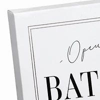 Seat Yourself 14" x 11" Canvas Wall Art