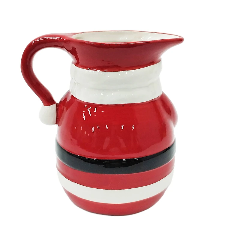 50.75oz. Santa with Glasses Ceramic Pitcher by Ashland®