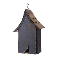 Glitzhome® Patriotic Hand Painted Wood Bird House