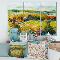 Designart - Rural Autumn Landscape