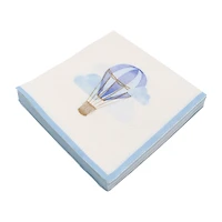 24 Packs: 20 ct. (480 total) Hot Air Balloon Beverage Napkins by Celebrate It™