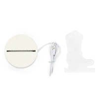 Assorted Western Icon Acrylic USB Light, 1pc. by Fab Finds