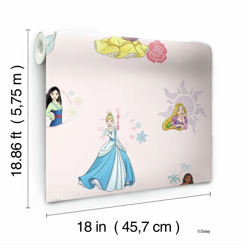 RoomMates Disney® Princess Power Peel & Stick Wallpaper