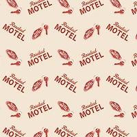 Schitt's Creek® Rosebud Motel & Keys Cotton Fabric